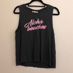 “Aloha Beaches” tank from Express